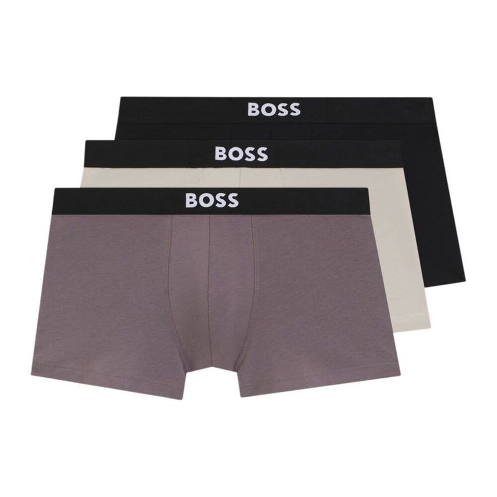 Boss Mens Underwear (Pack of 3) / Black/Camel/White